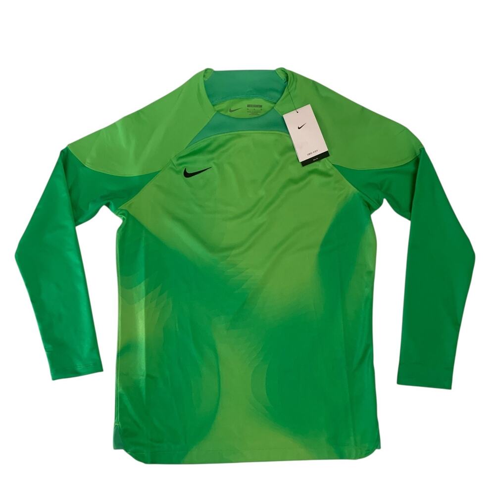 Nike Dri-Fit Men's Sz M Slim Fit Gardien IV Soccer Goal Keeper Jersey DH7977-300